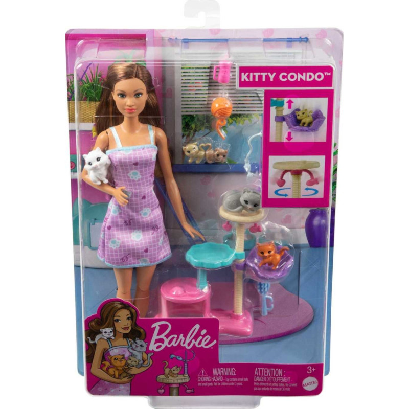 Barbie Kitty Condo Doll HHB70