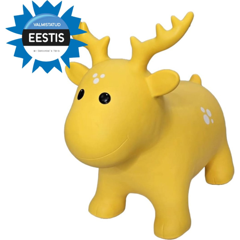 Gerardo's Toys Jumpy hüppeloom Põder, kollane