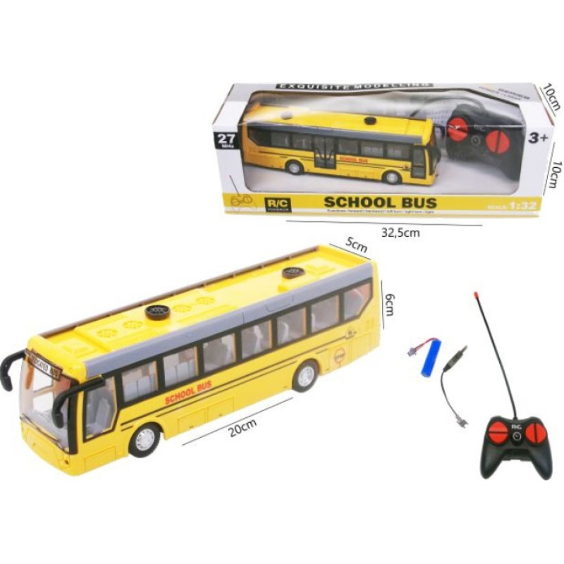 HIPO 51421 – 20 cm ferngesteuerter Bus mit Ladegerät