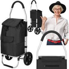 Springos Shopping trolley Springos HA7484 42 liters black, on wheels