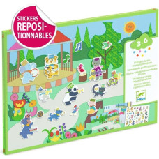 Djeco Thick stickers - Fanfare