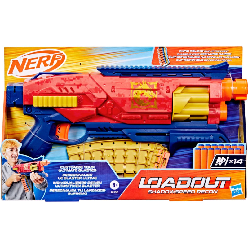 Hasbro Nerf NERF Loadout Blaster Shadowspeed Recon