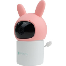 Mary's MW61444 – drehbares elektronisches Babyphone, Kamera „Rosa Hase”, WLAN, TUYA