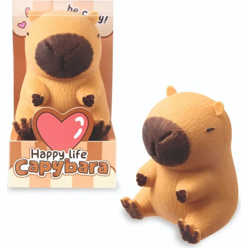 Trendhaus Capybara Happy Life - Squeeze figure capybara