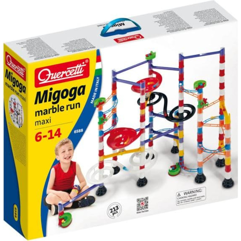 Quercetti Track System with Ball SUPER 6+ y