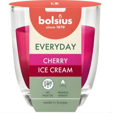 Bolsius Svece arom. stikla gl. Everyday &Oslash;80x70mm cherry icecream