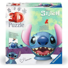 Ravensburger Round 3D Puzzle, 72 pcs, Disney Stitch