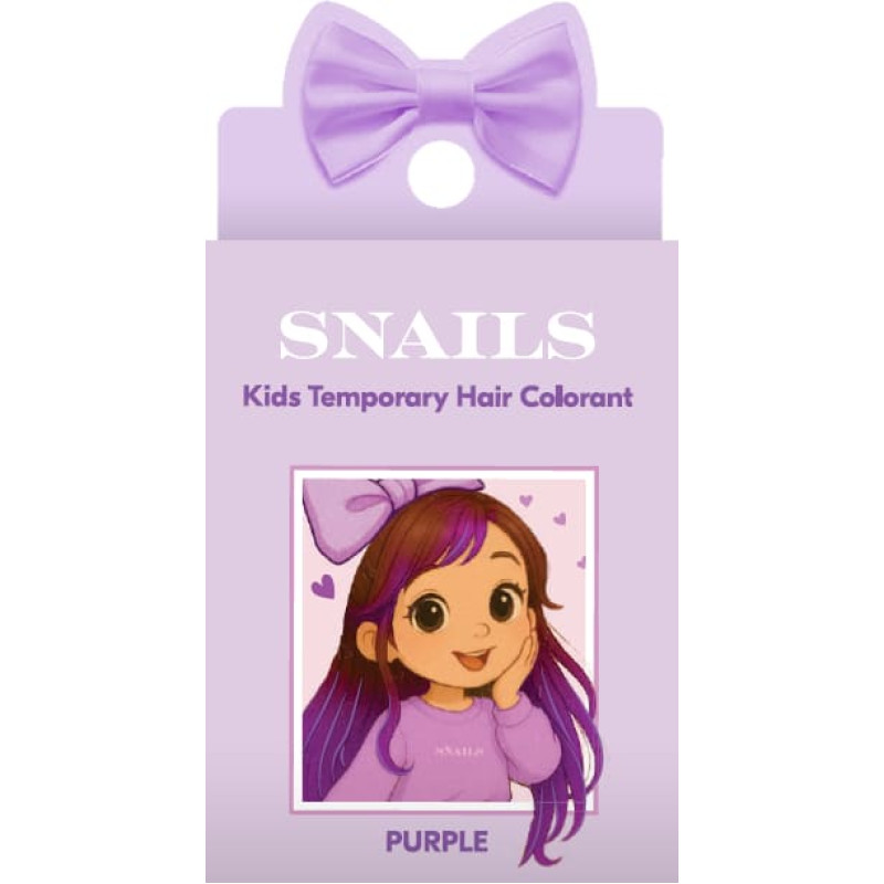 Snails hair chalk, purple