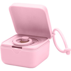 Bibs Pacifier Box Baby Pink