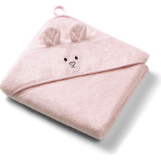 Babyono bamboo hooded towel 100x100cm pink 1553/04