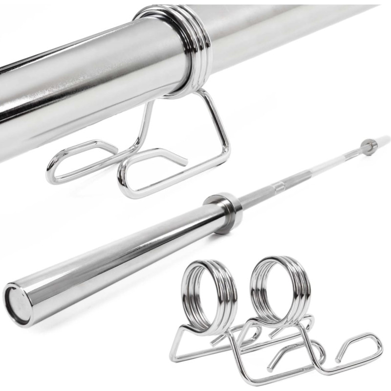 Springos Olympic straight bar ACT0008, 220 cm, 50 mm