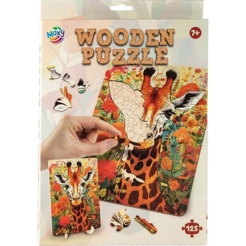 Moxy puidust pusle Kaelkirjak 125 tk