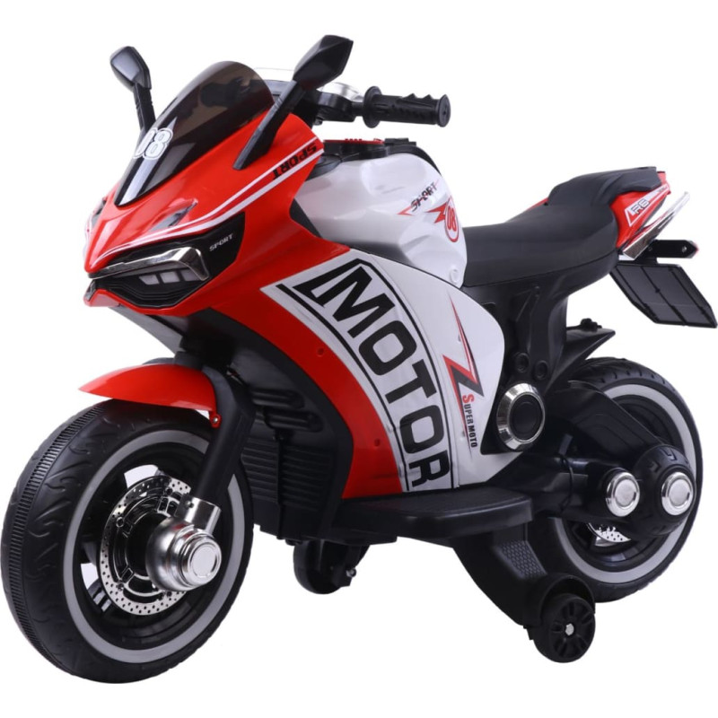 KIKKABOO Wiederaufladbares Motorrad Windy Red