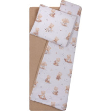 Duet Baby Bedding set to Strolley - 634 - BOUCLA / COTTON - CARMEL