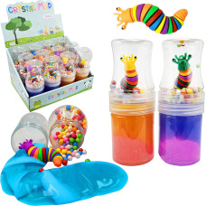 MASA MAGICZNA SLIME BROKATOWA ŚLIMAK