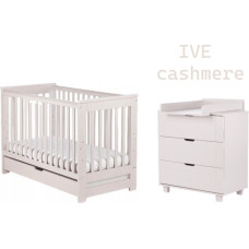 Danpol Tagesbett mit Schublade und Kommode IVE, Cashmere (Drewex)
