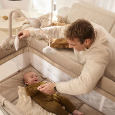 Kinderkraft Reisebett LEODY UP, beige