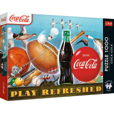 Trefl Premium Plus Puzzle Coca-Cola: Play Refreshed, 1000 pcs