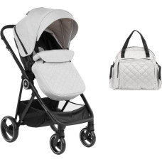 Stroller 2in1 transf. seat Gianni Grey 2023
