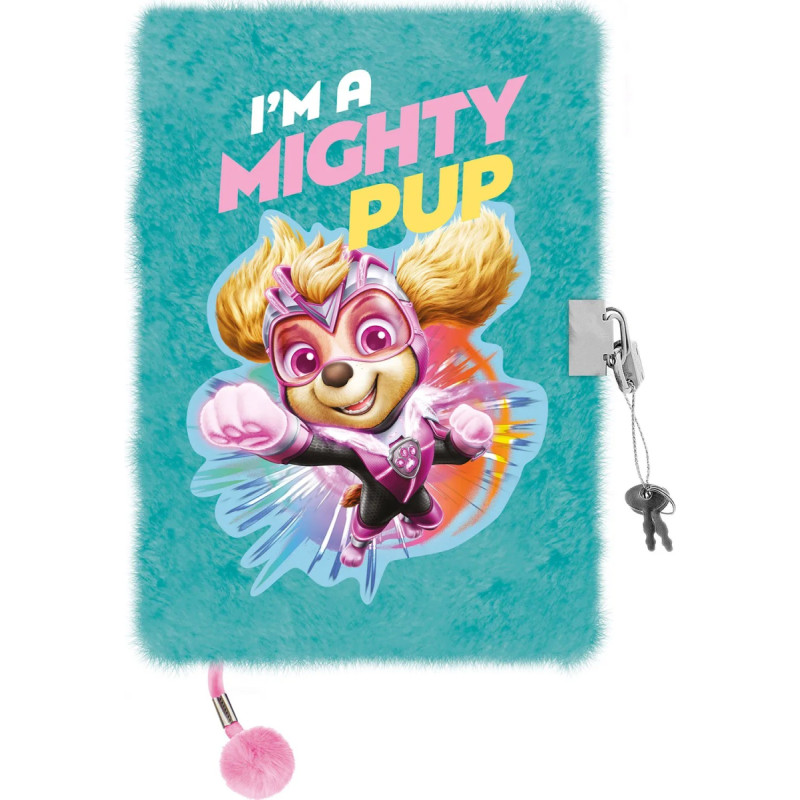 Bambino (Topgal) Paw Patrol Hairy Diary with padlock A5 96K 1150
