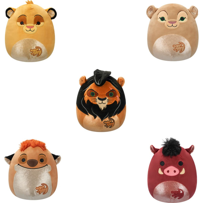 Squishmallows The Lion King Plīša rotaļlieta, 25 cm