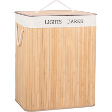 Springos Bamboo laundry basket Springos HA0032 100l