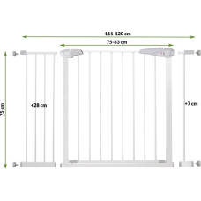 Springos Sicherheitsbarriere Springos SG00001AC 76-120 cm