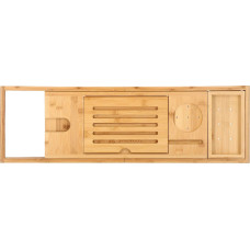 Springos HA1025 BAMBOO BATHTUB SHELF