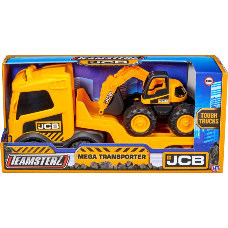 Teamsterz JCB Kravas automašīnas komplekts ar ekskavatoru, 36 cm