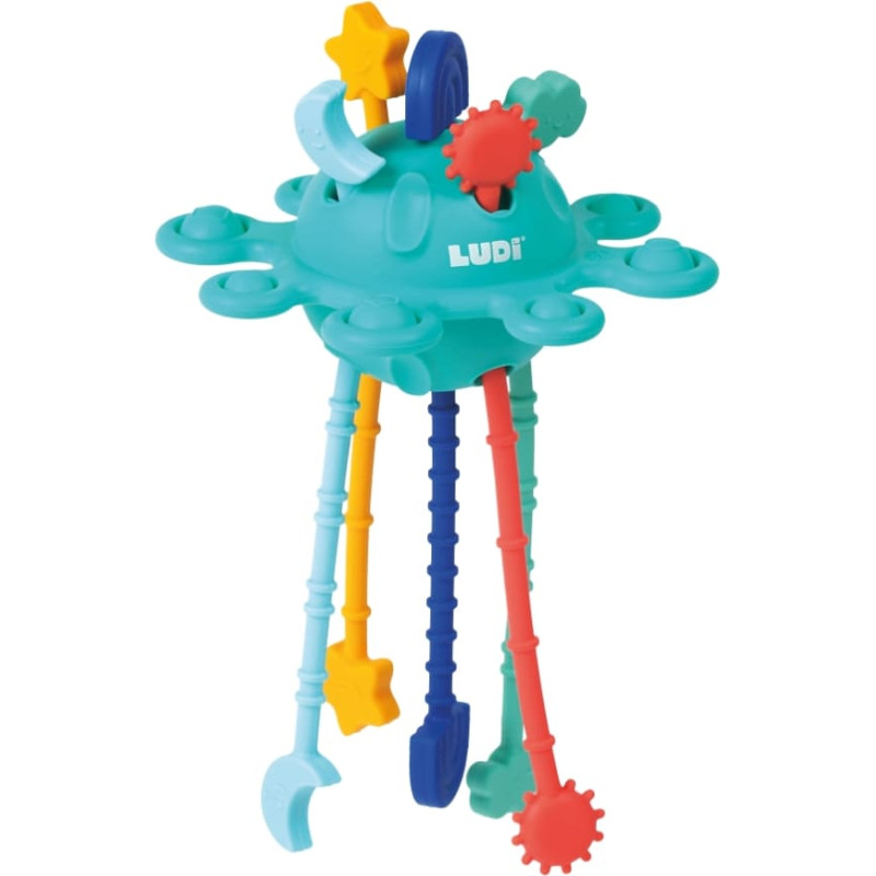 Ludi tactile pull toy, Zippy
