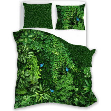 BEDDING SET 140X200+70X90 COTTON. NATURE 002 MYSTERIOUS GARDEN