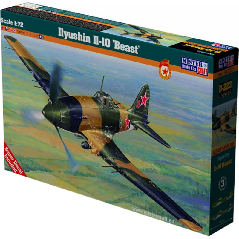 MODEL SAMOLOT ILYUSHIN IL-10 BEAST 1:72