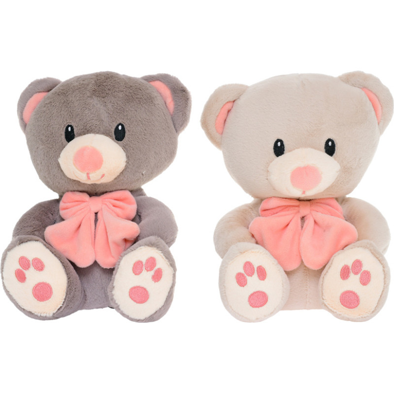 Other Plush toy  - 33293 - CUTE BEAR with BOW - size 28 cm
