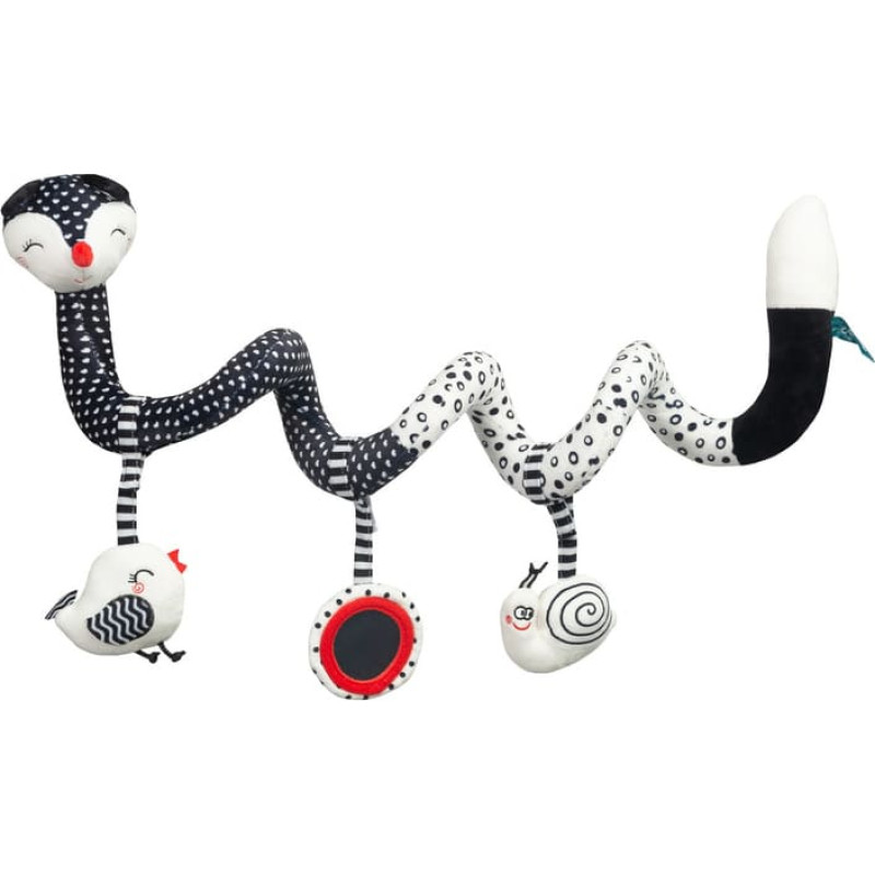 Sensillo BLACK & WHITE EDUCATIONAL SPRING FOX