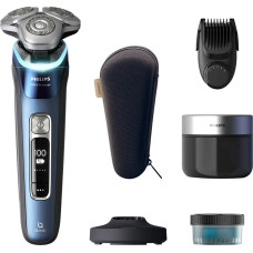 Philips i9000 Prestige Ultra Elektroskuveklis mitrai/sausai skūšanai (lādējams), Mystic Aqua - XP9201/33