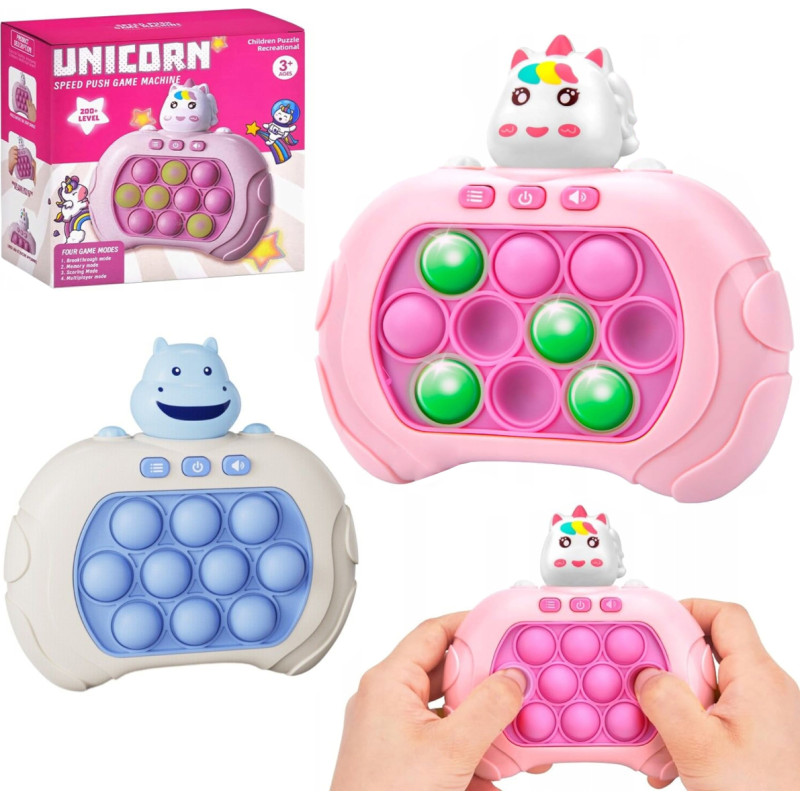 GRA POP IT QUICK PUSH JEDNOROŻEC HIPO