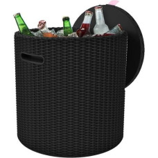 Keter Gartentisch / Aufbewahrungsbox Cool Stool, braun