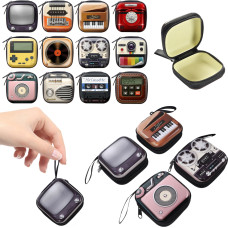 PORTFELIK METALOWY NA ZAMEK RETRO SPRZĘT