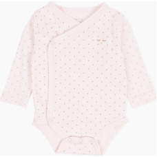 Livly Clothing Bodijs Livly Saturday Crossed Body, pink/silver dots