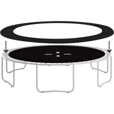 Springos 10FT Black Spring Cover