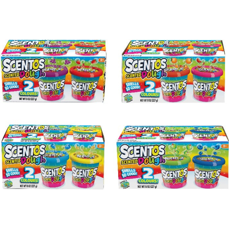 Dumel SCENTOS ST 45610 duftende Knetmasse, 2 Stück, Farb-Mix
