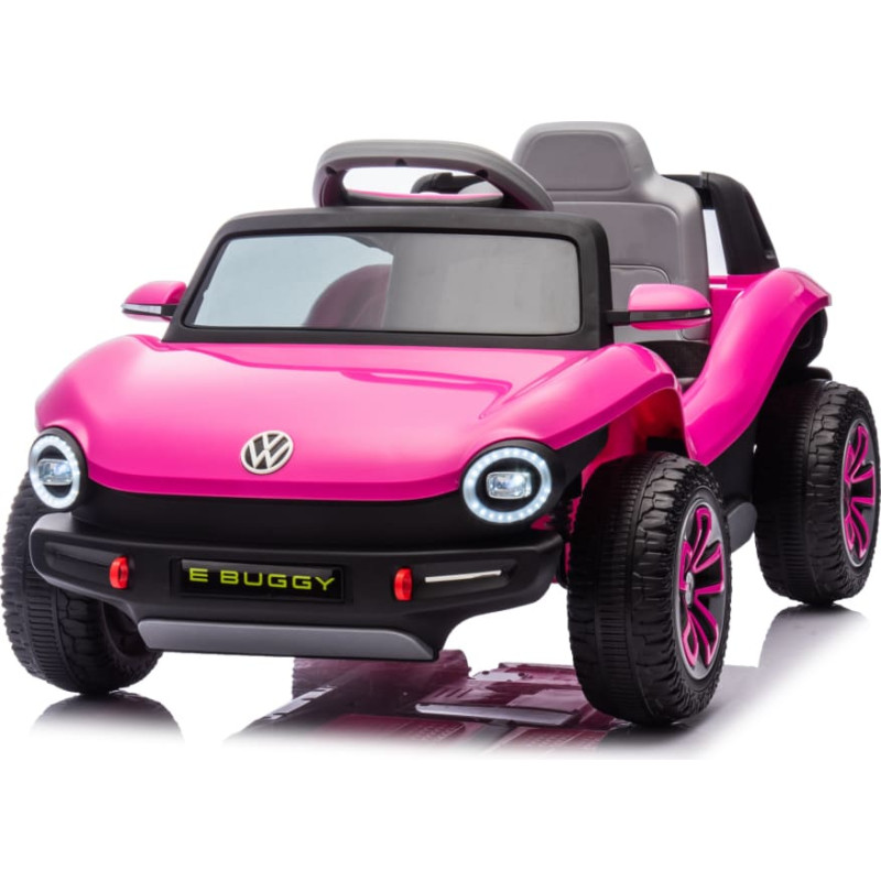 KIKKABOO Wiederaufladbares Kinderauto Licensed Volkswagen E Buggy Pink