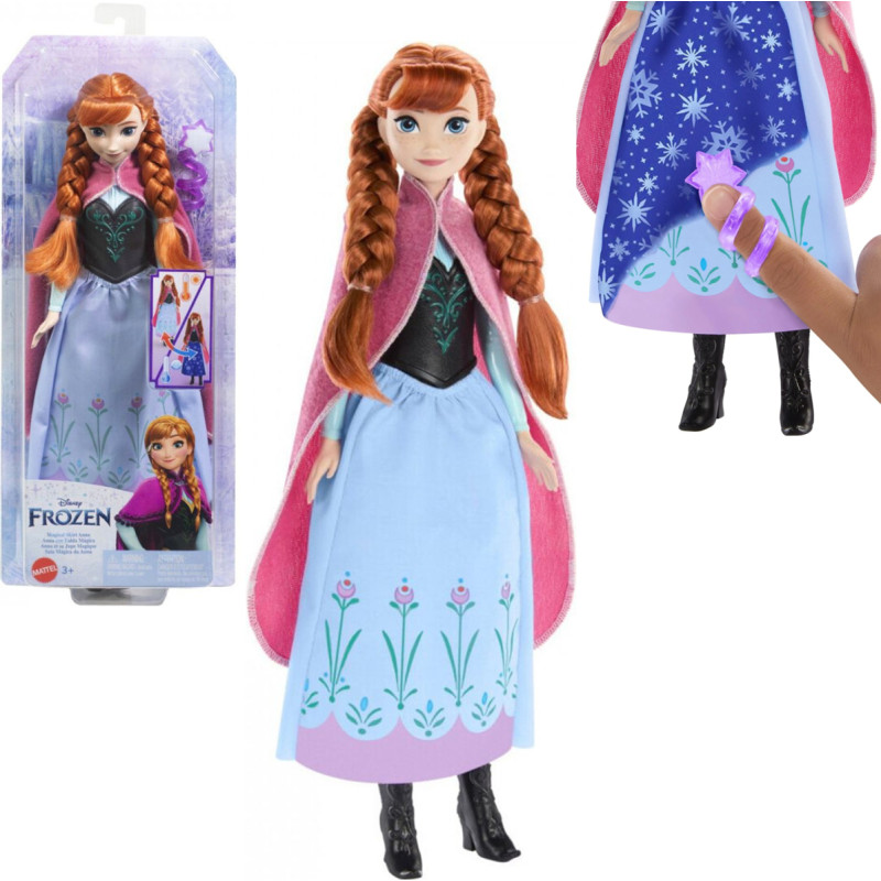 LALA DISNEY FROZEN ANNA MAGICZNA SUKNIA