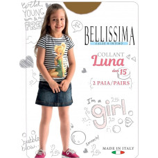 Bellissima Children tights Luna 15 natural 12/14 2pr