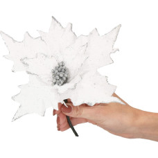 Springos Christmas decoration &ndash; Poinsettia flower Springos CA0720, 26 cm