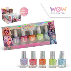 Kids Euroswan - Akcesoria Licencyjne NAIL POLISH PACK OF 5 BOTTLES WOW