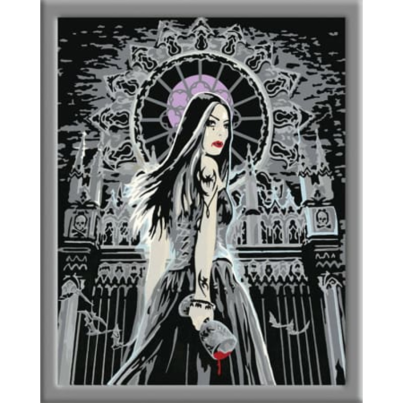 Ravensburger Paint by Numbers &ndash; Gothic Siren