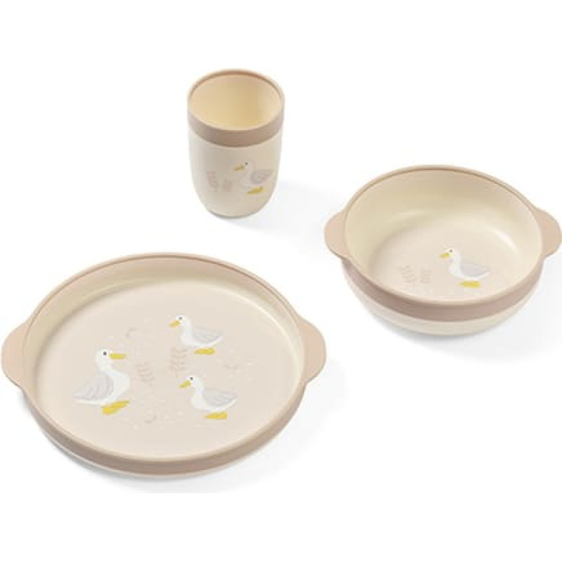 Babyono 1565 3-teiliges Kinderbesteck-Set „Farmer“