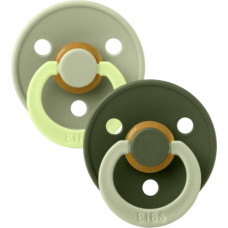 Bibs Studio Collection Colour Round &ndash; Fusion Sage Huntergreen Mix 0-6m 2pcs