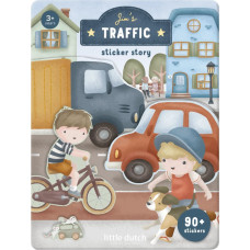 Little Dutch Sticker Story Booklet Jim & Friends